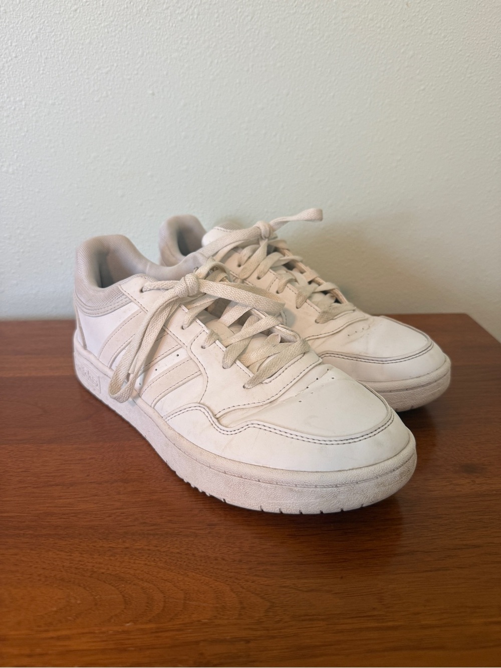 adidas Women's White Low-Top Lace-Up Sneakers